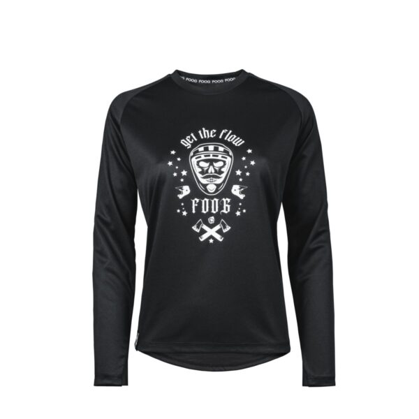 Jersey SKULL woman black