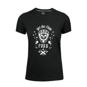 T-shirt SKULL BLK damski